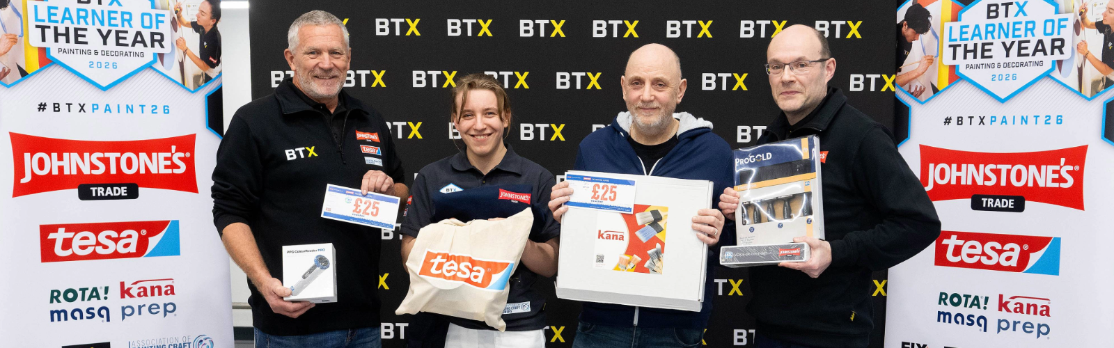 BTX Painting & Decorating Learner of the Year is back for a second year!