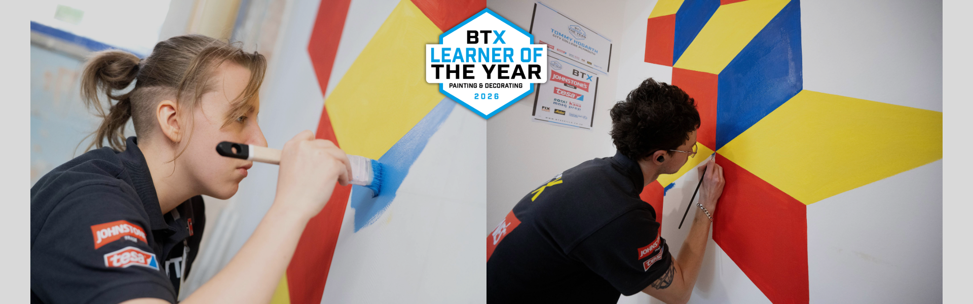 BTX Painting and Decorating LOY 2026 Winner: Tommy Hogarth from City College Plymouth
